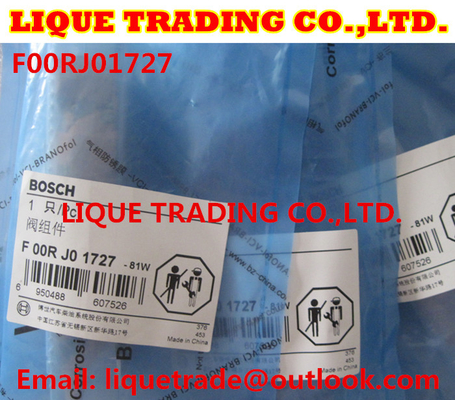 LA CHINE Valve commune véritable et nouvelle F00RJ01727 de BOSCH de rail d'injecteur pour 0445120166, 0445120127, 0445120086, 0445120087 fournisseur