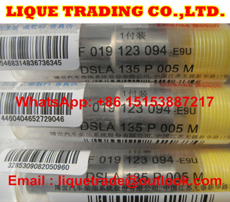Chine Bec original et nouveau DSLA135P005M, DSLA 135 P d'injecteur 005 M, DSLA135P005, F 019 123 094, injection du CR F019123094 fournisseur