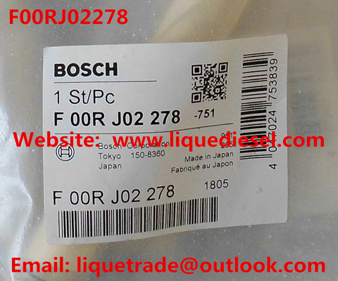 LA CHINE BOSCH F00RJ02278 véritable--Soupape de commande originale d'injecteur F00RJ02278 pour 0445120058 fournisseur