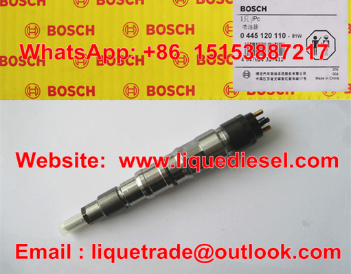 Chine Injecteur original et nouvel 0445120110, 0 445 120 110, J5600-1112100A, J5600 1112100A, ajustement Yuchai de BOSCH de J56001112100A fournisseur