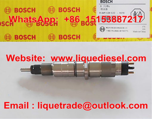 LA CHINE Injecteur original 0445120122,0 de BOSCH 445 120 122,4942359 ÎLE convenable DCEC, valve DLLA144P1707 F00RJ01941 du bec 0433172045 fournisseur