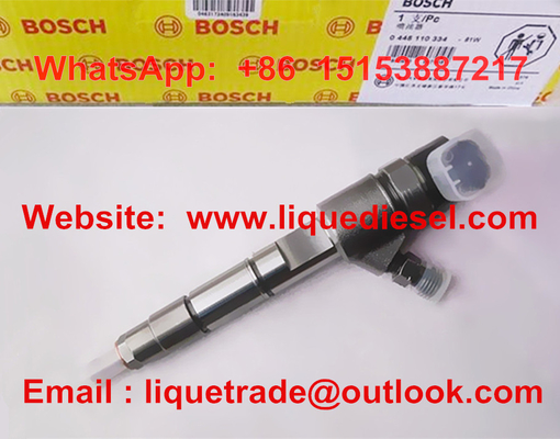 LA CHINE Injecteur original 0445110334, 0 445 110 334 de BOSCH pour Chaochai, chao Chai, moteurs de JMC Jiangling, bec convenable 0433172106 fournisseur
