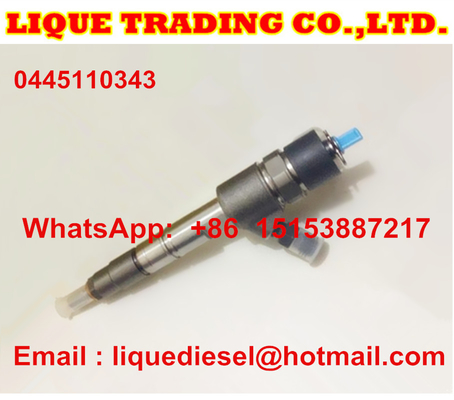 LA CHINE Injecteur commun véritable et nouvel 0445110343,0445110412 de rail pour JAC Refine fournisseur