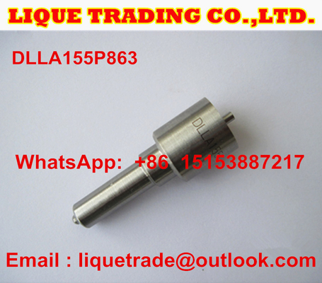 Chine Bec commun DLLA155P863 d'injecteur du rail DLLA155P863 pour 095000-5921, 095000-5920 fournisseur