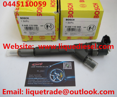 LA CHINE Injecteur commun de rail de BOSCH 0445110059/0 445 110 059 Chrysler 05066 820AA/VMI 15062036F fournisseur