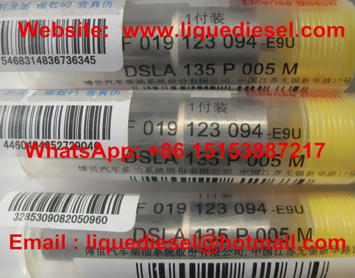 Chine Bec original et nouveau DSLA135P005M, DSLA 135 P d'injecteur 005 M, DSLA135P005, F 019 123 094, injection du CR F019123094 fournisseur