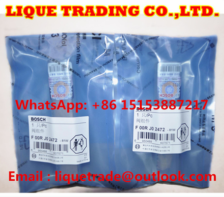 LA CHINE Valve originale F00RJ02472, F 00R J02 472, F00R J02 472 d'injecteur de BOSCH pour 0445120182, 0445120183, 0445120289 fournisseur