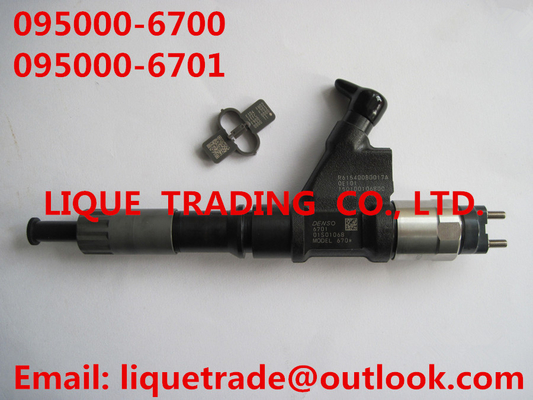 Chine Injecteur commun de rail de DENSO 095000-6700,095000-6701 pour SINOTRUK HOWO VG61540080017A/R61540080017A/150100106800 fournisseur