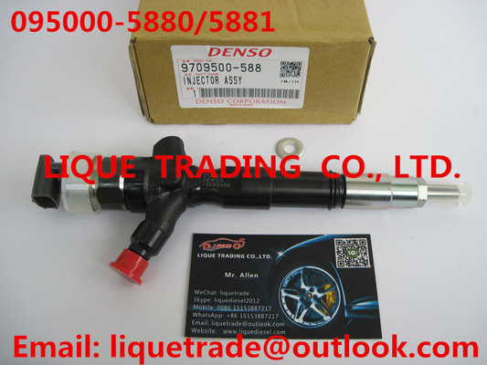 LA CHINE Injecteur commun véritable de rail de DENSO 095000-5880,095000-5881, 9709500-588 pour l'injecteur de carburant de TOYOTA 23670-30050 fournisseur