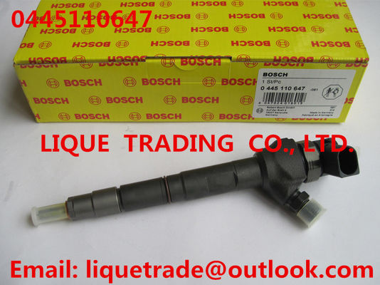 LA CHINE Injecteur commun véritable et nouvel 0445110647 de BOSCH de rail pour VOLKSWAGEN 03L130277J, 03L130277Q fournisseur