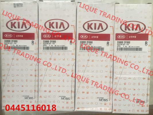LA CHINE Injecteur commun piézo-électrique véritable et nouvel 0445116018, 0445116017 de rail pour KIA 33800-2F000 fournisseur