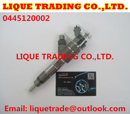 LA CHINE Injecteur commun 0445120002 de rail de BÊTISES pour IVECO 500313105 500384284 fournisseur