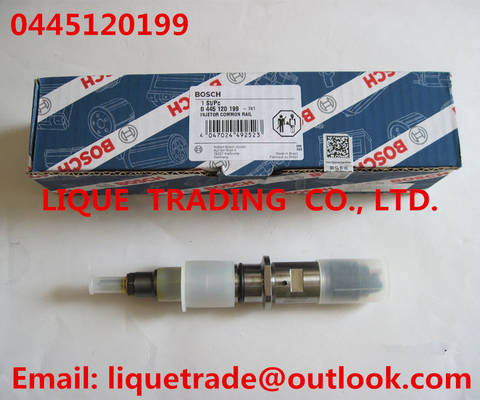 LA CHINE INJECTEUR injecteur commun véritable et nouvel de 0445120199 de BOSCH de rail 0445120199/0 445 120 199 pour Cummins 4994541 fournisseur