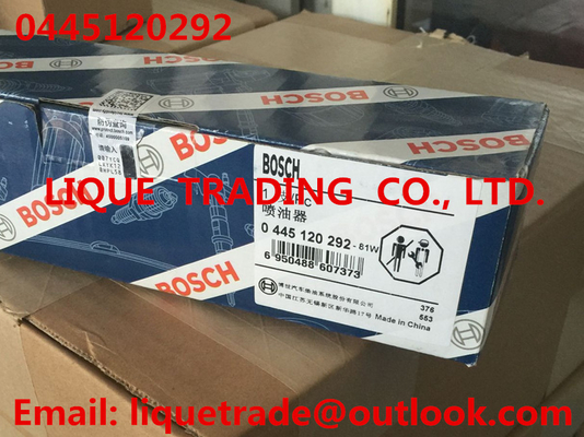 LA CHINE Injecteur commun véritable et nouvel de BOSCH 0445120292 de rail 0445120292/0 445 120 292 pour YUCHAI J6A00-1112100-A38 fournisseur