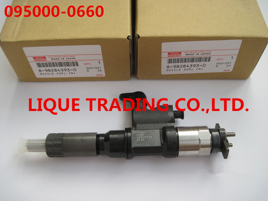 LA CHINE Injecteur de carburant commun de rail de DENSO 095000-0660 pour ISUZU 4HK1, 6HK1 8982843930, 8-98284393-0, 8982843931 fournisseur
