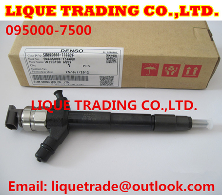 Chine Injecteur commun véritable de rail de DENSO 095000-7500 pour MITSUBISHI Pajero Montero 4M41 1465A279 fournisseur