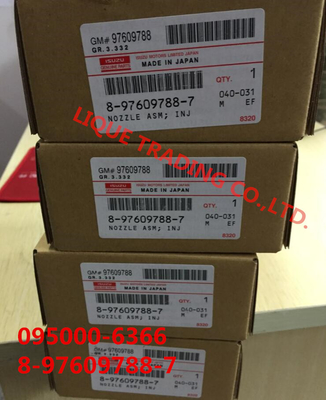 LA CHINE Injecteur commun véritable et nouvel de DENSO de rail 095000-6366/095000-6363 pour Isuzu 8-97609788-7, 8976097887, 05R08994 fournisseur