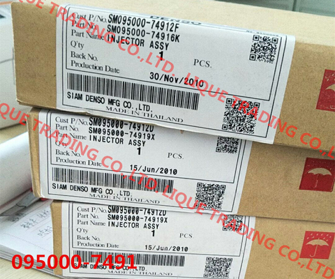 LA CHINE Injecteur commun de rail de DENSO 095000-7491/095000-7490 fournisseur