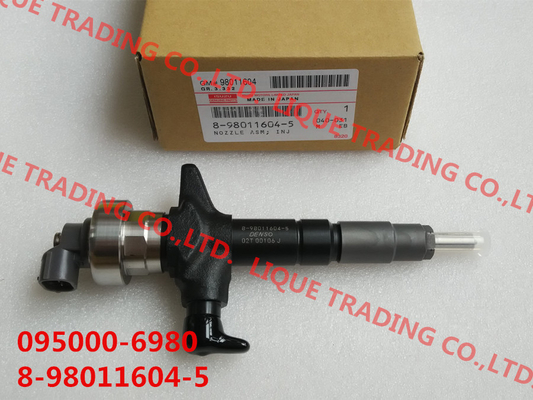 LA CHINE Injecteur commun de rail de DENSO 095000-6980 pour ISUZ U 4JJ1 8980116040, 8980116044, 8980116045, 8-98011604-0, 8-98011604 fournisseur