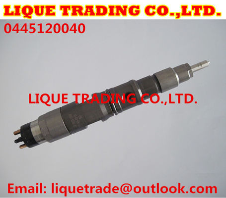 LA CHINE BOSCH 0 445 120 040 véritables et nouvel injecteur commun 0445120040 de rail pour DAEWOO DOOSAN 65.10401-7001C/65.10401-7001 fournisseur