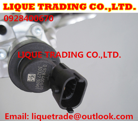 LA CHINE Pièces de BOSCH 0928400670/0 928 400 670 gazoles mesurent l'unité/vanne électromagnétique régulatrice 0928400670 fournisseur