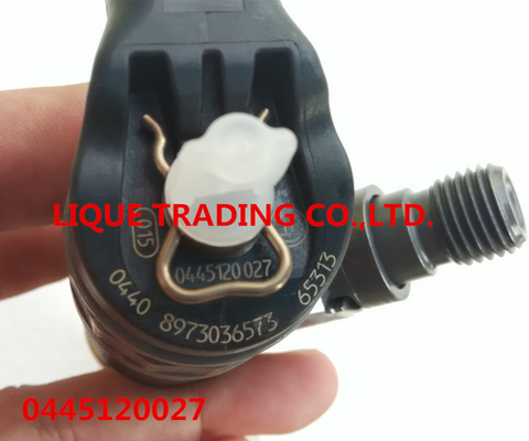 Chine Injecteur commun 0445120027, 0 445 120 027 ISUZU 8973036573 de rail de BOSCH fournisseur