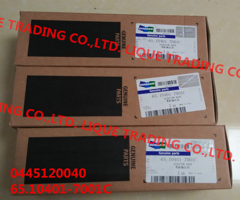 Chine Injecteur commun de rail 0445120040/0 445 120 040 pour DAEWOO DOOSAN 65.10401-7001C/65.10401-7001 fournisseur