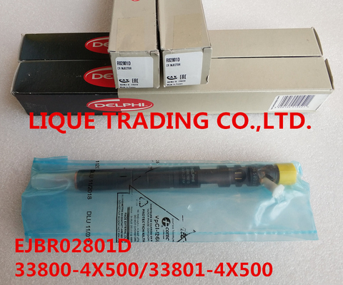 LA CHINE Injecteur EJBR02801D, EJBR01901Z, EJBR02301Z de DELPHES pour HYUNDAI 33800-4X500/33801-4X500/33801-4X510/338014X500/338014X510 fournisseur