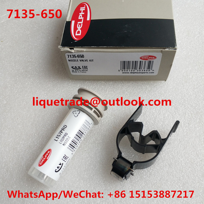 Chine Kits de DELPHI Repair 7135-650 (incluez le bec L157PRD/L157PBD + valve 9308-621C/28538389) kits 7135650 de révision fournisseur