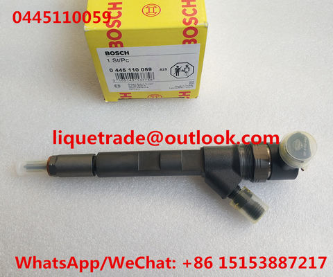 LA CHINE Injecteur commun de rail de BOSCH 0445110059/0 445 110 059 05066 820AA/15062036F fournisseur