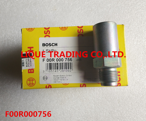LA CHINE BOSCH F00R000756, valve commune originale F00R000756, F 00R 000 756 de /relief de libération de pression du rail 756 de F 00R 000 fournisseur