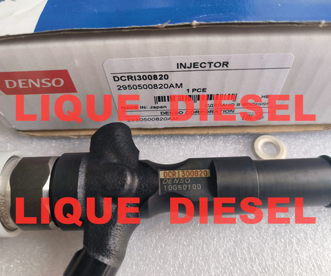 LA CHINE DENSO Injecteur à rail commun 295050-0820 2950500820 DCRI300820 23670-30380 2367030380 2950500820AM fournisseur