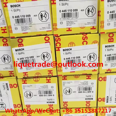 LA CHINE Injecteur commun 0445110059, 0 445 110 059 de rail de BOSCH fournisseur