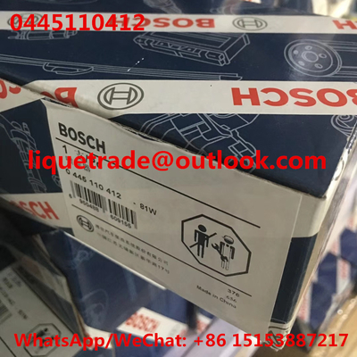 LA CHINE Injecteur commun 0445110412, 0 445 110 412 de rail de BOSCH fournisseur