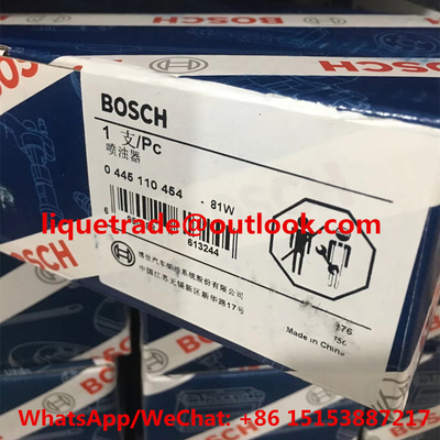 LA CHINE Injecteur commun 0445110454, 0 445 110 454 de rail de BOSCH fournisseur
