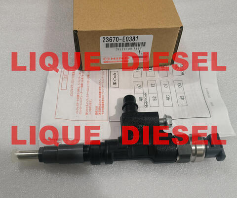LA CHINE Injecteur de carburant authentique 9729505333 2950503330 9729505076 2950500760 23670E9260 23670E0381 23670E0380 fournisseur