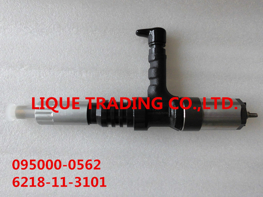 Chine Injecteur commun de rail de DENSO 095000-0560, 095000-0562 pour KOMATSU 6218-11-3100 6218-11-3101 fournisseur