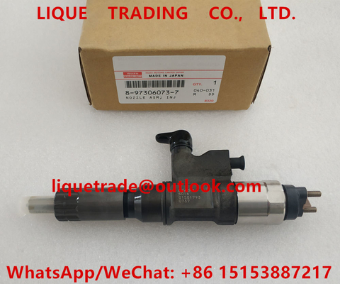 Chine Injecteur de carburant de DENSO 095000-5016, 8-97306073-7, 0950005016, 97306073, 8973060737, 095000-5014, 095000-5015 fournisseur