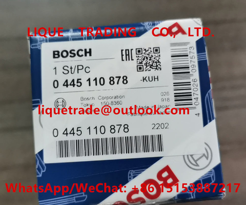 Chine Injecteur 0445110467, 0445110878 de BOSCH pour NISSAN ZD30 16600-2DB4A, 16600-2DB4B, 166002DB4A, 166002DB4B fournisseur