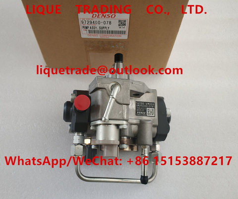 LA CHINE Pompe 294000-0780, 294000-0781, 294000-0783, 294000-0785, 16700 VM01A, 16700-VM01A, 16700 VM01C de DENSO fournisseur