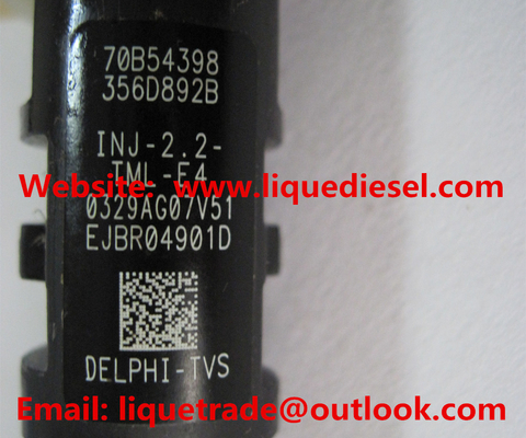 EJBR04901D DELPHI Genuine et injecteur original EJBR04901D, R04901D, 28280600, 27890116101 TML 2.2L E4 de CR fournisseur