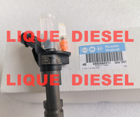 Injecteur de carburant BOSCH 0445116059 0445116019 0 445 116 059 0 445 116 019 pour FIAT 580540211 IVECO 5801540211 504385557 fournisseur
