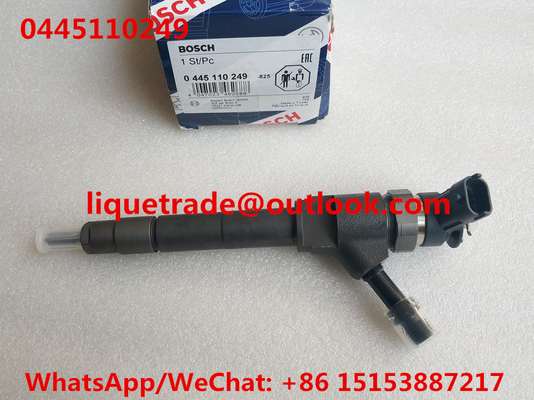 Injecteur commun 0445110249, 0 445 110 249 de rail de BOSCH pour MAZDA BT50 WE01 13H50A, WE01-13H50A, WE0113H50A fournisseur