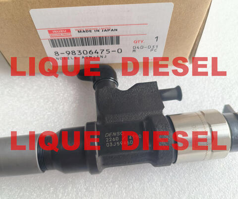 Genuine common rail injector 8-98306475-0 295050-2260 8983064750 2950502260 98306475 fournisseur