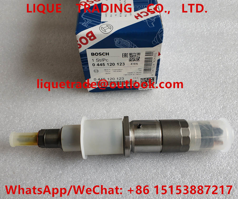 Injecteur commun 0445120123, 0 445 120 123, 4937065, 0445 120 123, 445120123 de rail de BOSCH fournisseur